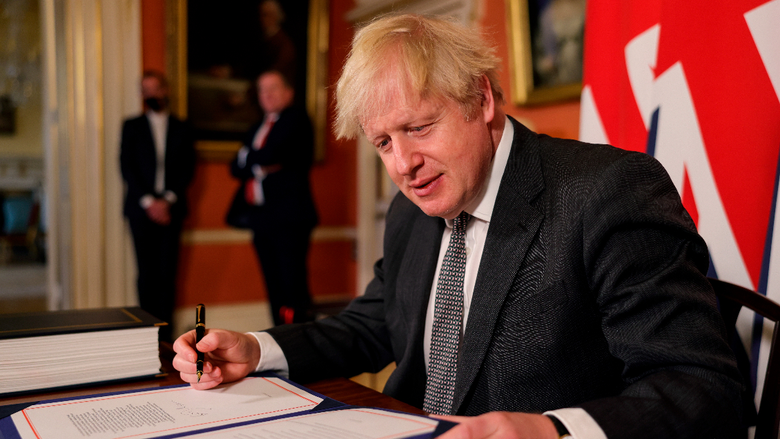 Johnson tras el Brexit: 