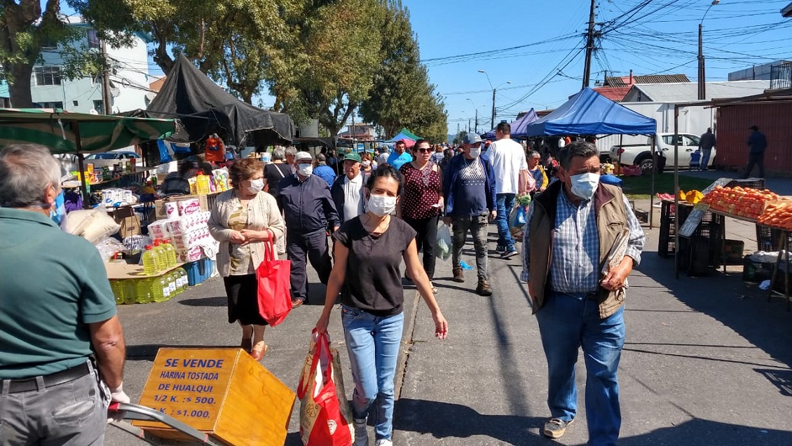 Cuatro comunas del Gran Concepción iniciaron cuarentena total