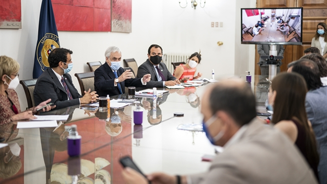 Piñera lideró reunión de coordinación con Chile Vamos por agenda de seguridad