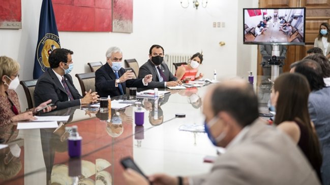 Piñera lideró reunión de coordinación con Chile Vamos por agenda de seguridad