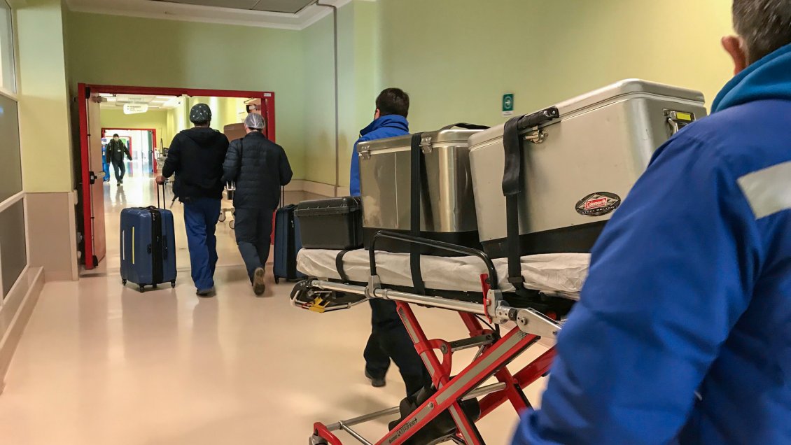 Hospital Regional Rancagua realizó el primer procuramiento de órganos del año en el país