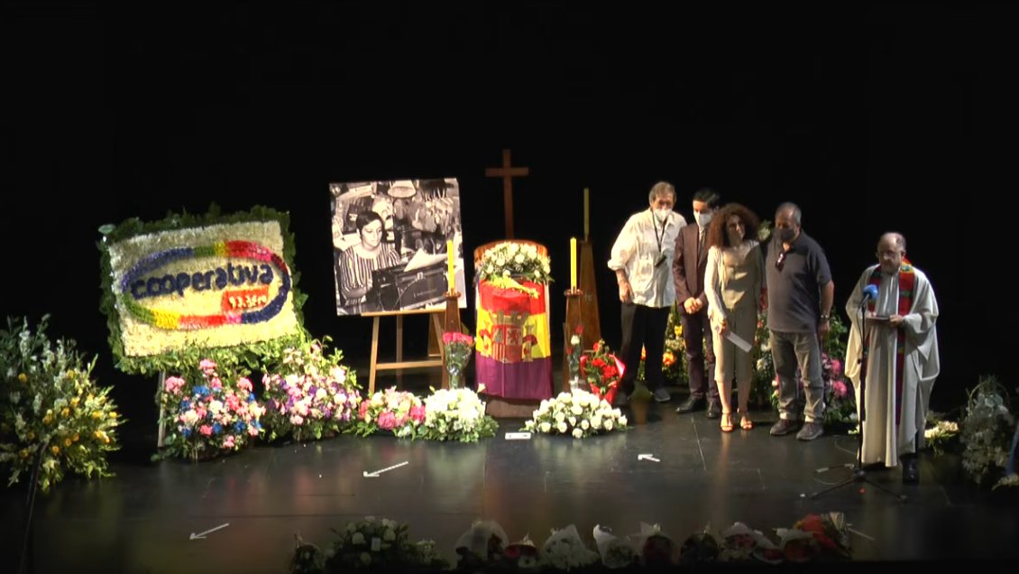 Así fue el último adiós a Manola Robles