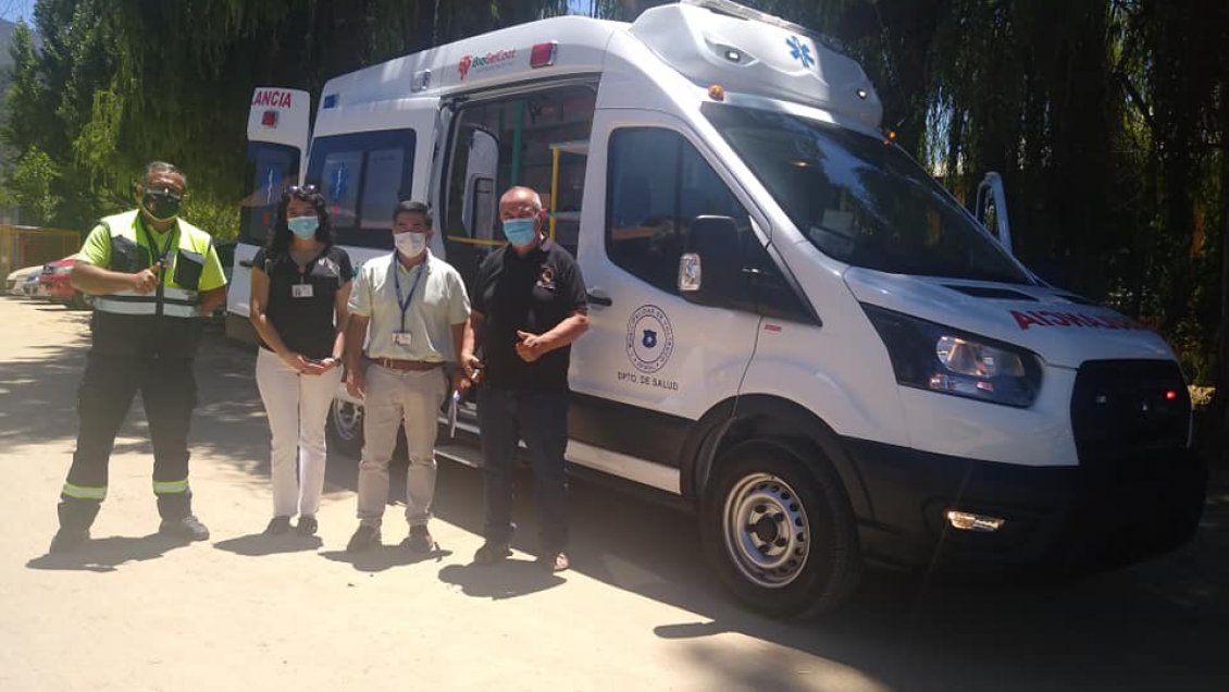 Entregan ambulancia para traslado de pacientes en Coltauco