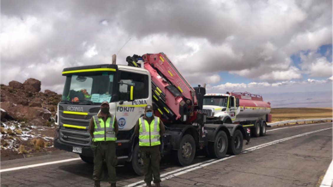 Carabineros detuvo a dos sujetos por robo de cinco vehículos en Calama