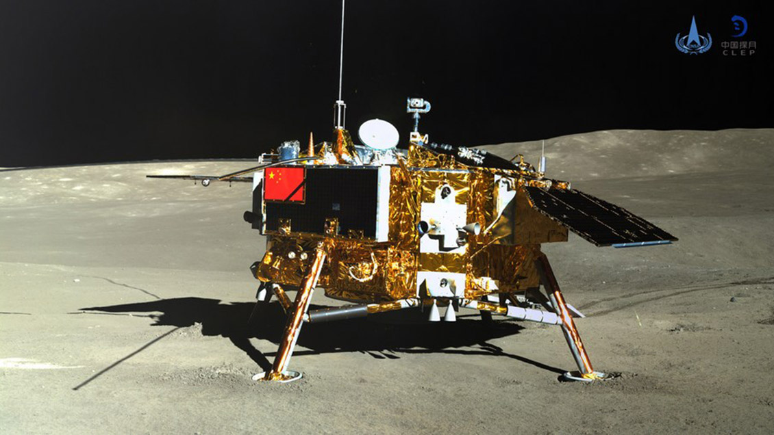 Sonda china Chang'e-4 reanuda operaciones