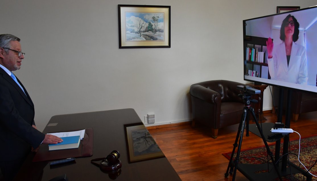 Magistrada Paulina Gallardo juró como ministra de la Corte de Apelaciones de Chillán