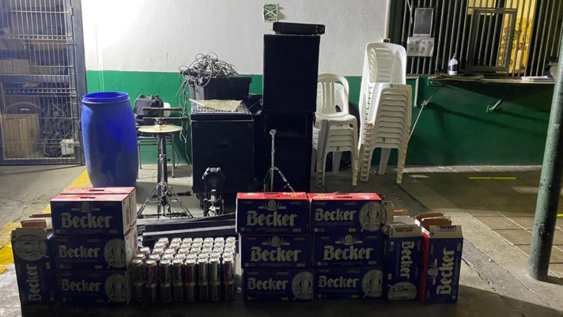 Fiesta clandestina en Calama terminó con 27 detenidos