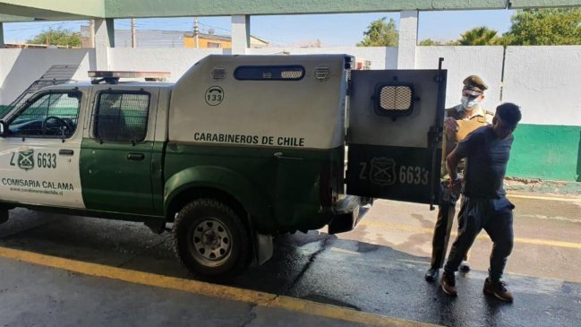 Calama: Sujeto con 14 detenciones anteriores cayó nuevamente por vender especies robadas en internet