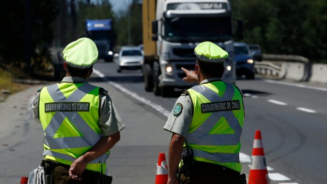 Carabineros detuvo a 2.168 personas por infracciones sanitarias en la última jornada