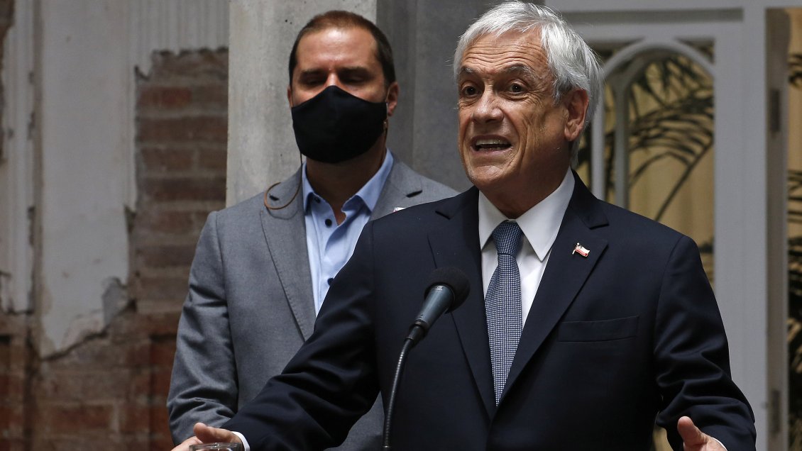 Piñera lanzó plataforma web 