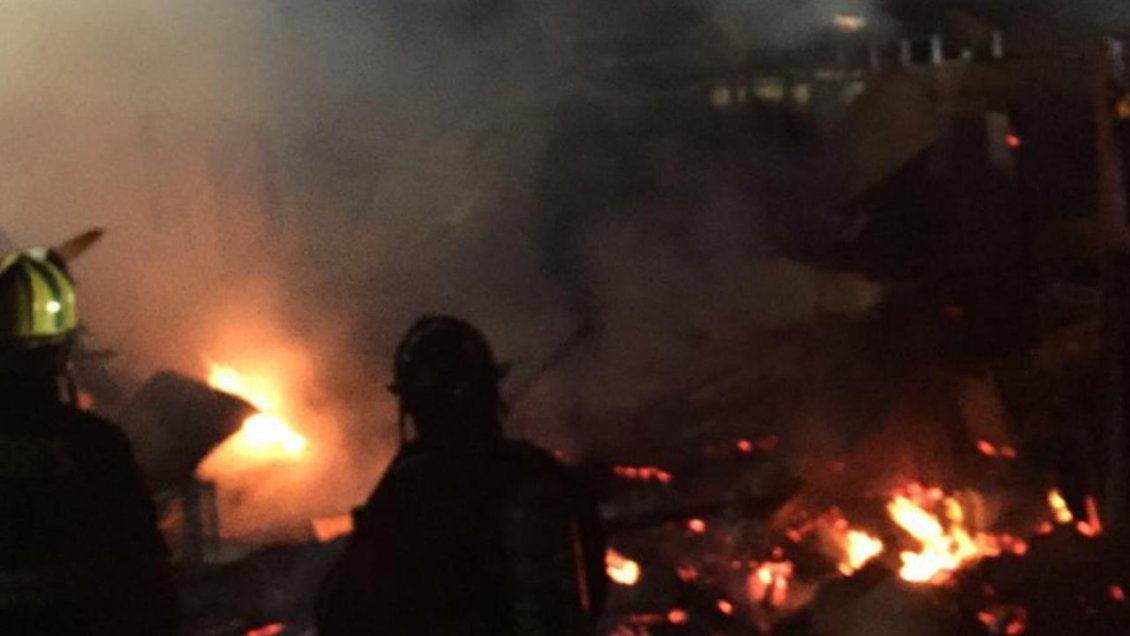 Madre e hija murieron en incendio en un campamento de Antofagasta