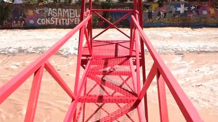   Intervención para meditar en el río Mapocho es protagonista de Santiago a Mil 