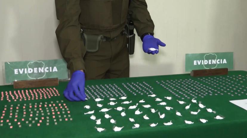 La Araucanía: Carabineros desarticuló banda dedicada a la venta de éxtasis y cocaína