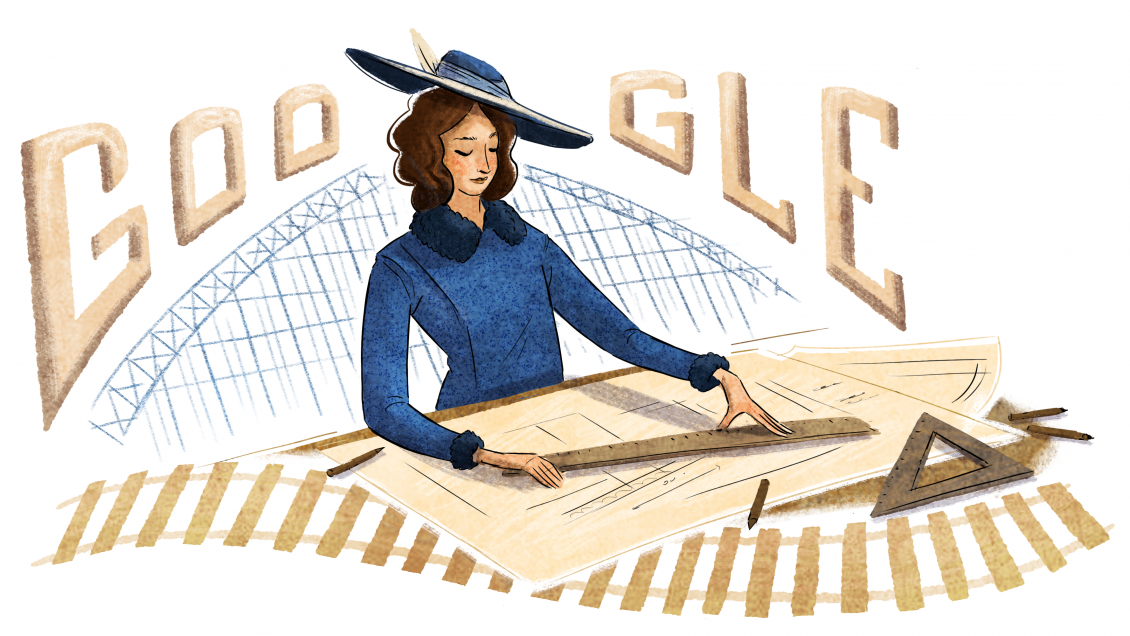 Google homenajea con un "doodle" a la primera ingeniera civil de Chile - Cooperativa.cl