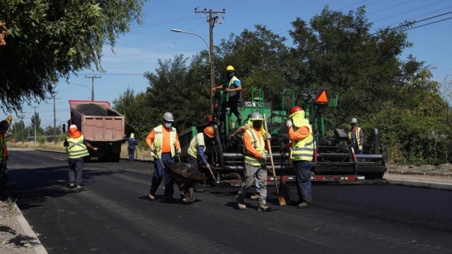 A mitad de año concluirán las mejoras de dos avenidas claves para Chillán