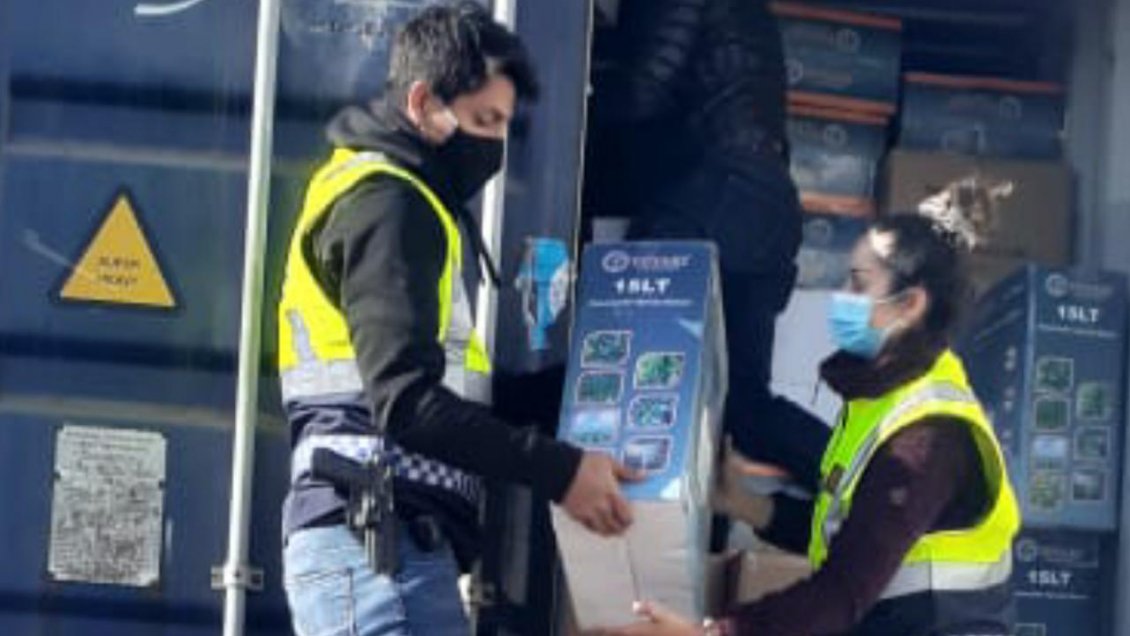 Camión con 350 mil cajetillas de cigarrillos de contrabando fue descubierto en Antofagasta