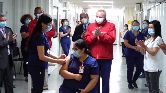 Más de 8.000 funcionarios de salud en la Región de Coquimbo serán vacunados contra el Covid-19