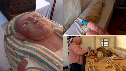   Desentierran 54 momias egipcias de más de 3.000 años 