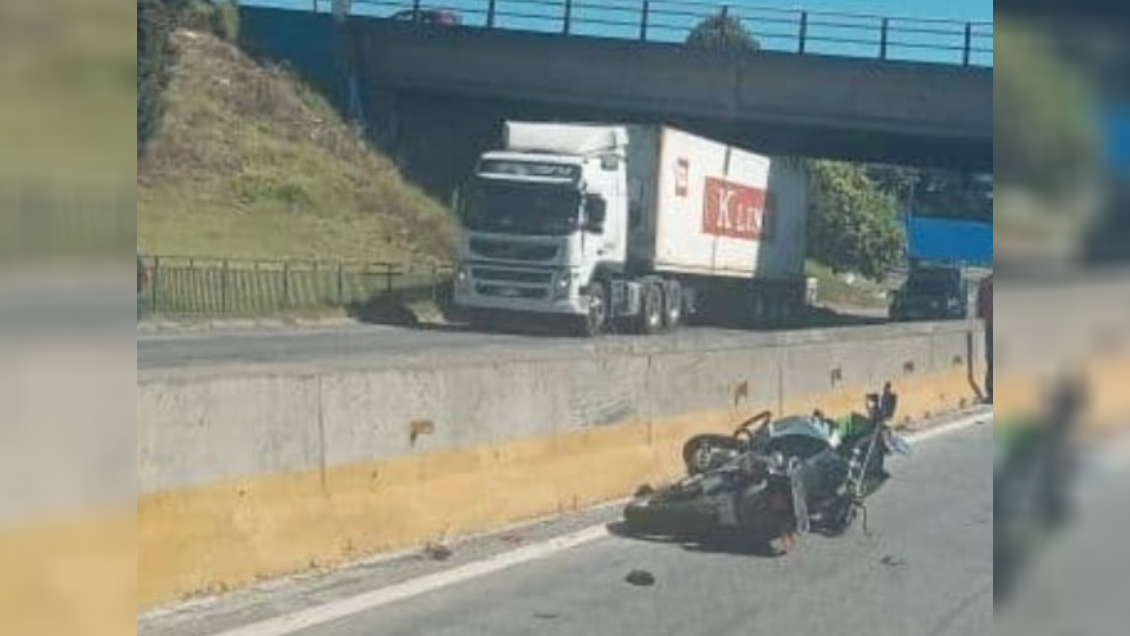 Motociclista murió en accidente de tránsito en el Trébol de Talcahuano