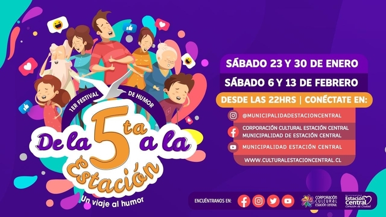 Estación Central anuncia primer Festival del Humor 2021