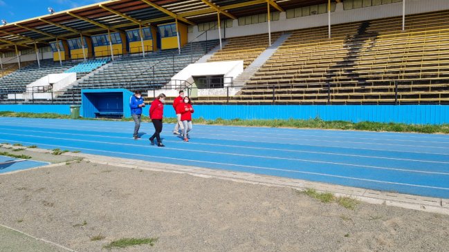 Estadio Fiscal de Punta Arenas reabrió sus puertas para uso recreativo