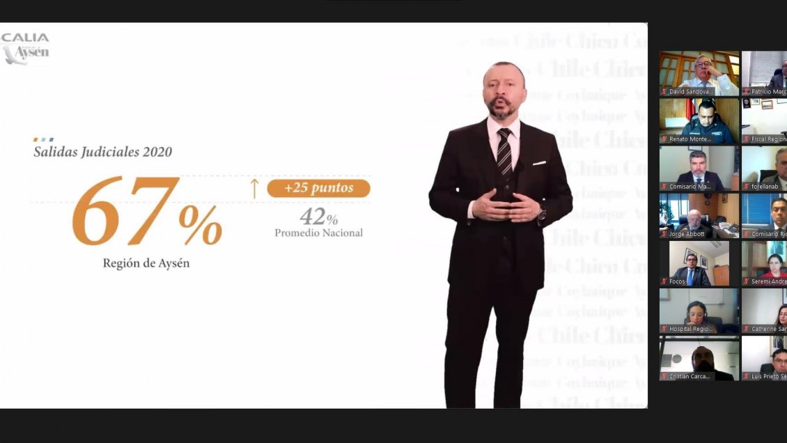 Fiscalía Regional de Aysén realizó cuenta pública poniendo énfasis en investigaciones por corrupción