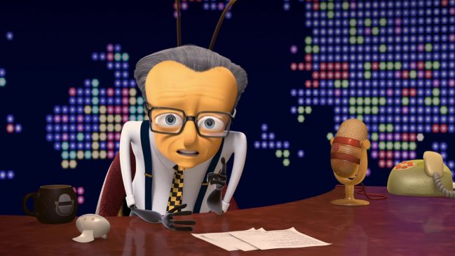 Larry King y sus memorables apariciones en películas animadas