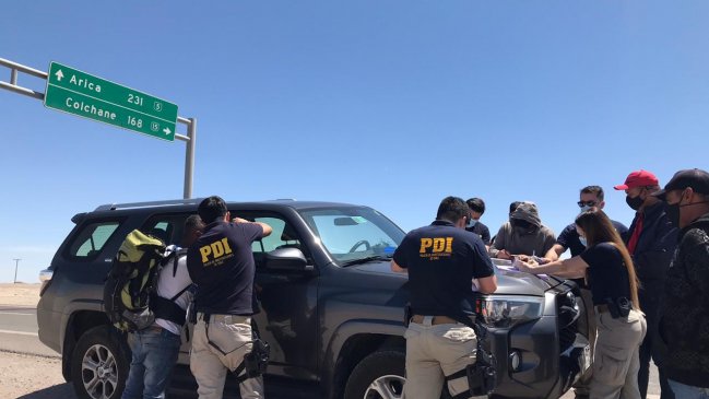 Ingreso por pasos clandestinos no para: PDI denunció a más de mil extranjeros en enero