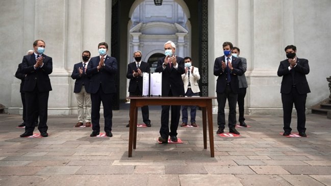 Presidente Piñera promulgó ley de Fogape 2.0