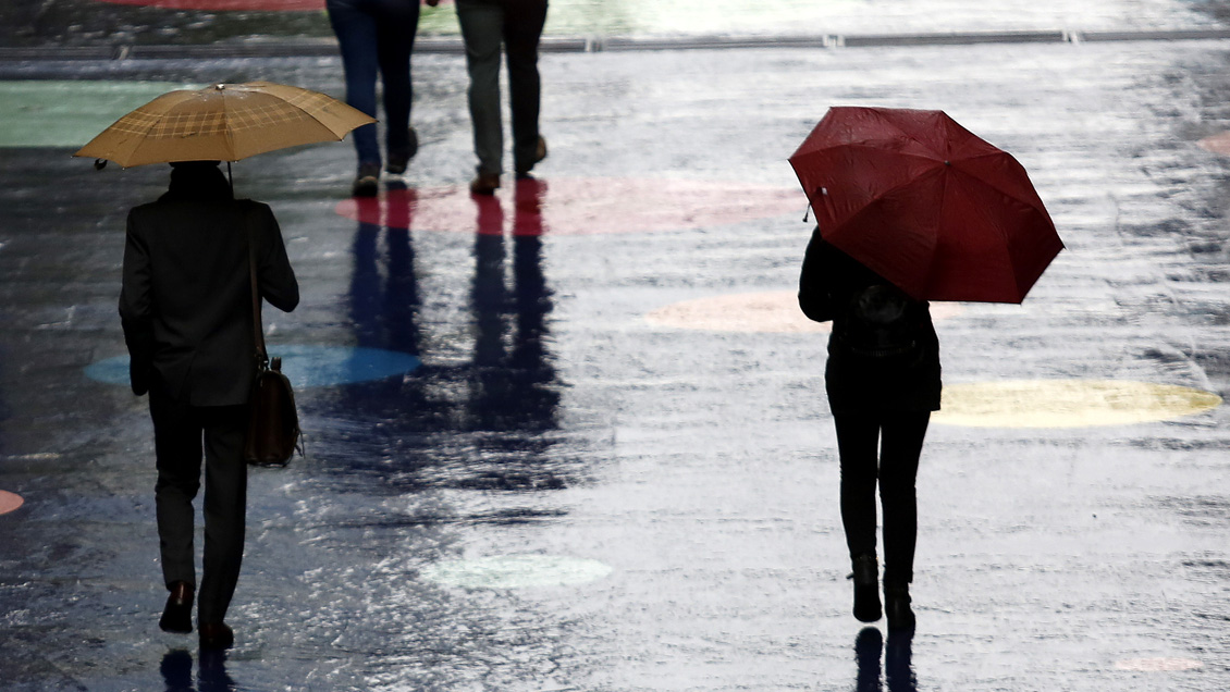 Alerta preventiva para la Región Metropolitana por lluvias