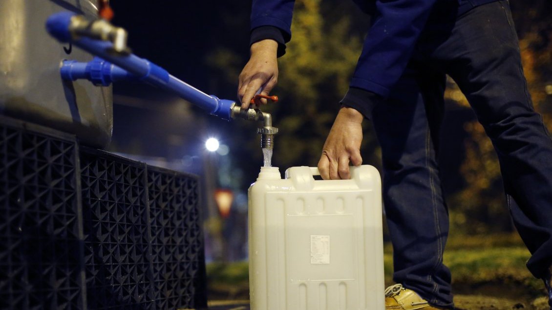 No se descarta un corte de agua masivo en la Región Metropolitana