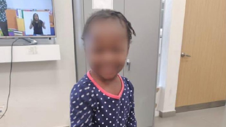 Rescatan a niña chilena de dos años que fue abandonada en un río en México