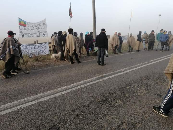 Comunidades mapuches hicieron ocupación de fundo en Nueva Imperial