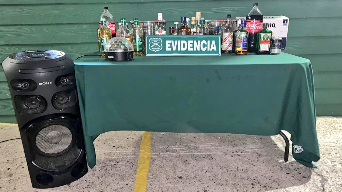 Doce detenidos en nueva fiesta clandestina en Reñaca