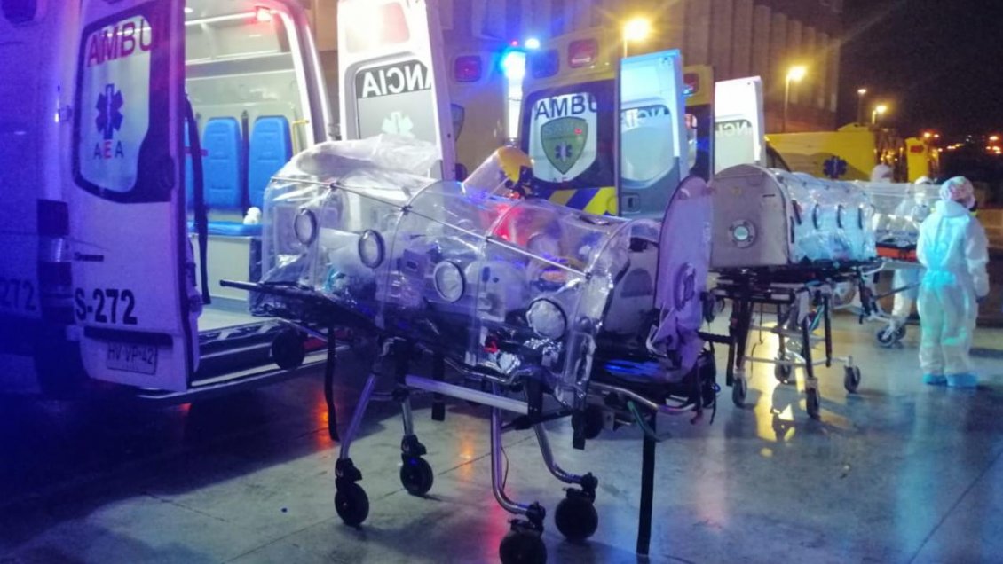 Concretan nuevo traslado de pacientes con Covid-19 desde Antofagasta hasta Santiago