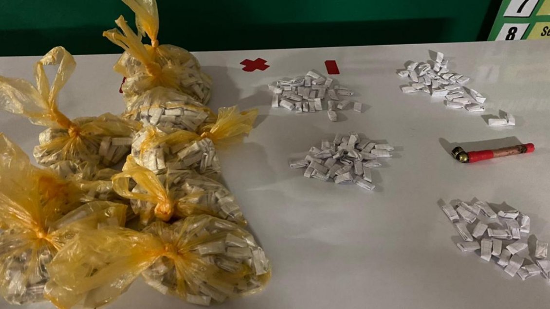 Calama: Sujeto portaba más de mil papelillos de pasta base en toque de queda