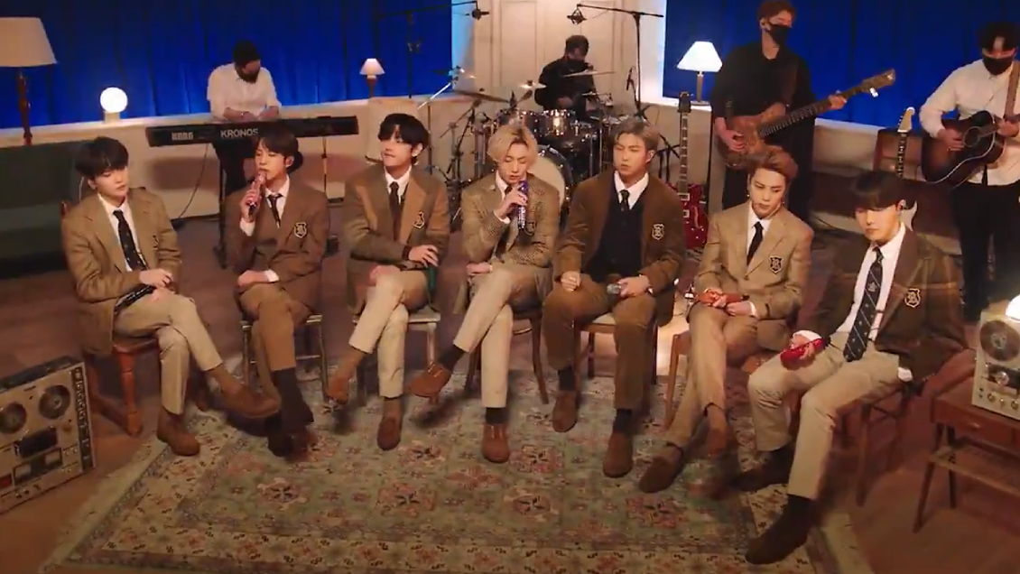 BTS presenta su concierto MTV Unplugged y anuncia fecha de estreno