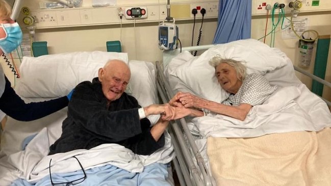 Pareja casada durante 70 años murió por Covid y su último adiós conmovió en redes