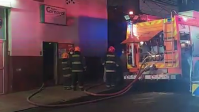 Antofagasta: Principio de incendio afectó a la Radio Carnaval