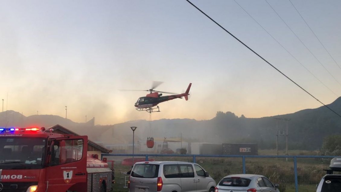 Incendio forestal en ribera del río Coyhaique comenzó tras utilización del sitio con fines recreativos