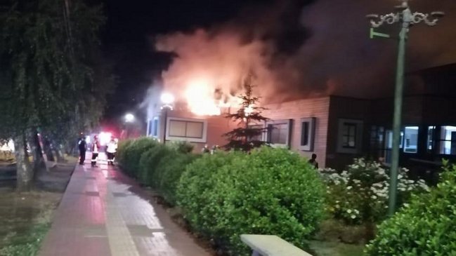 Único imputado por incendio en Municipalidad de Villarrica quedó en prisión preventiva