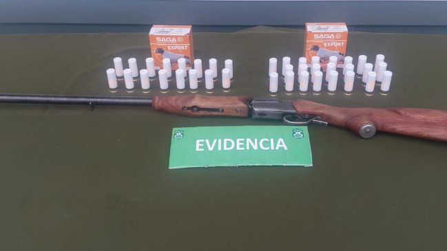 Mostazal: Detienen a sujeto imputado por herir a dos personas mientras cazaba tórtolas