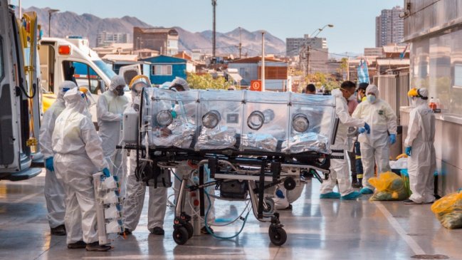 Realizan nuevo traslado de pacientes con Covid-19 desde Antofagasta hasta Santiago