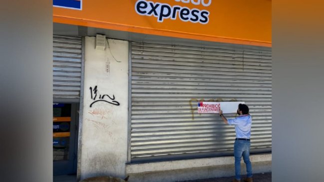 Cursan sumario y prohibición de funcionamiento a sucursal bancaria en Calama