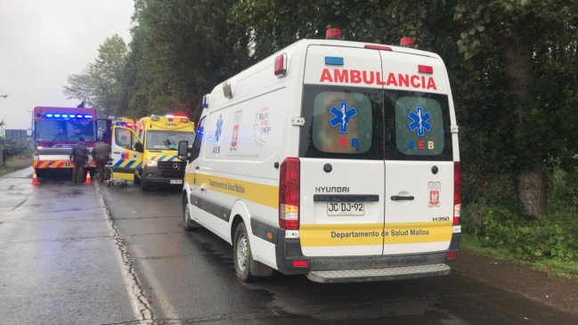 Conductor de 22 años falleció tras volcar vehículo que conducía en Malloa