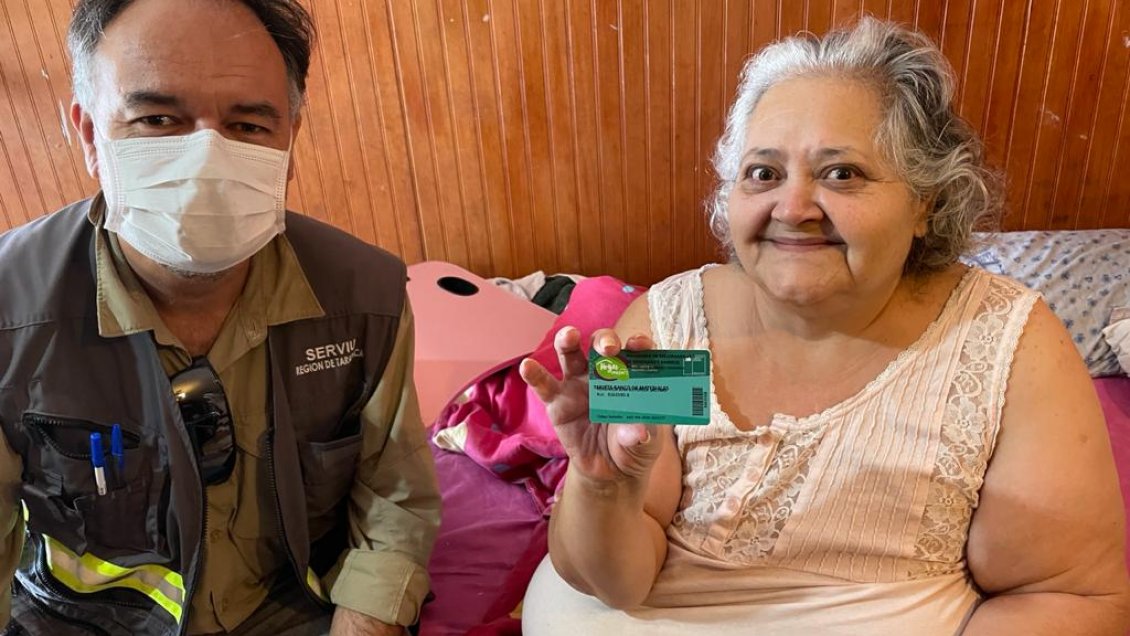 Serviu Tarapacá entregó gift cards para arreglar techos en cuarentena