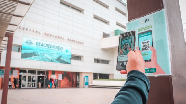 Hospital Regional Rancagua implementa ticket virtual a través de código QR