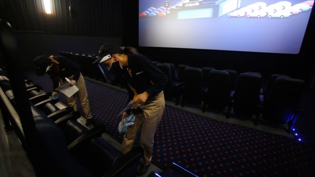 Cines realizaron positivo balance en su primer fin de semana de reapertura