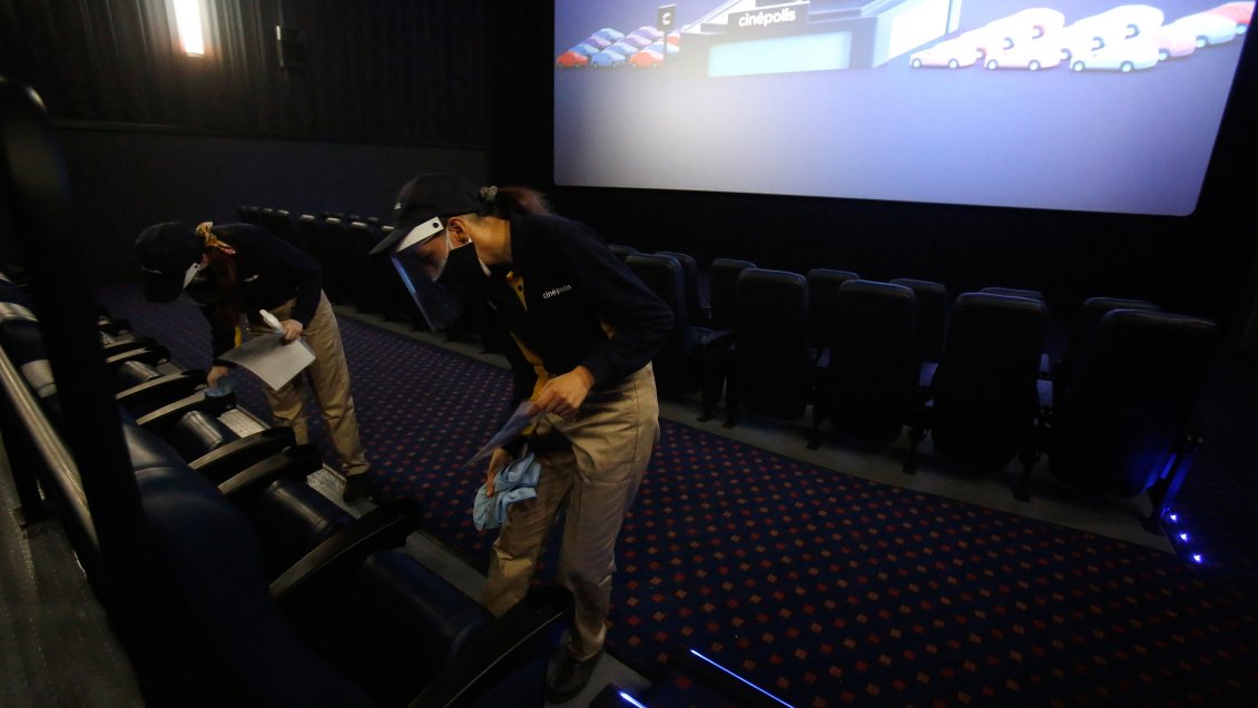 Cines realizaron positivo balance en su primer fin de semana de reapertura