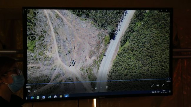 Búsqueda de Tomás: Intendencia y PDI revisaron primeras imágenes aéreas de alta resolución